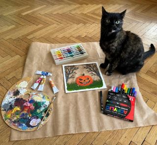 Prostorové omalovánky na Halloweena 🎃 👻 🐈‍⬛ Více info a OBJEDNÁVKY na @laser_zelezny nebo laser@zelezny.cz 1 ks 200 Kč 10+...